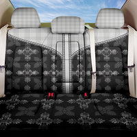 Black Hawaii Paniolo Quilt Motif Back Car Seat Cover
