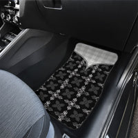 Black Hawaii Paniolo Quilt Motif Car Mats