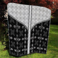 Black Hawaii Paniolo Quilt Motif Quilt