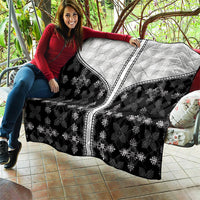 Black Hawaii Paniolo Quilt Motif Quilt