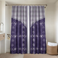 Purple Hawaii Paniolo Quilt Motif Bathroom Set