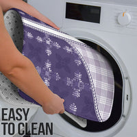 Purple Hawaii Paniolo Quilt Motif Bathroom Set