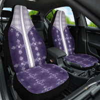 Purple Hawaii Paniolo Quilt Motif Car Seat Cover
