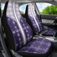 Purple Hawaii Paniolo Quilt Motif Car Seat Cover