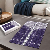 Purple Hawaii Paniolo Quilt Motif Puzzle