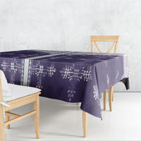 Purple Hawaii Paniolo Quilt Motif Tablecloth