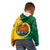 Papua New Guinea Enga Province Kid Hoodie Mix Coat Of Arms Polynesian Pattern LT05 - Polynesian Pride