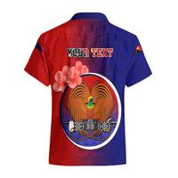 Personalized Papua New Guinea Central Province Hawaiian Shirt Mix Coat Of Arms Polynesian Pattern LT05 - Polynesian Pride