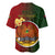 Papua New Guinea Chimbu Province Baseball Jersey Mix Coat Of Arms Polynesian Pattern LT05 - Polynesian Pride