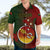 Papua New Guinea Chimbu Province Hawaiian Shirt Mix Coat Of Arms Polynesian Pattern LT05 - Polynesian Pride