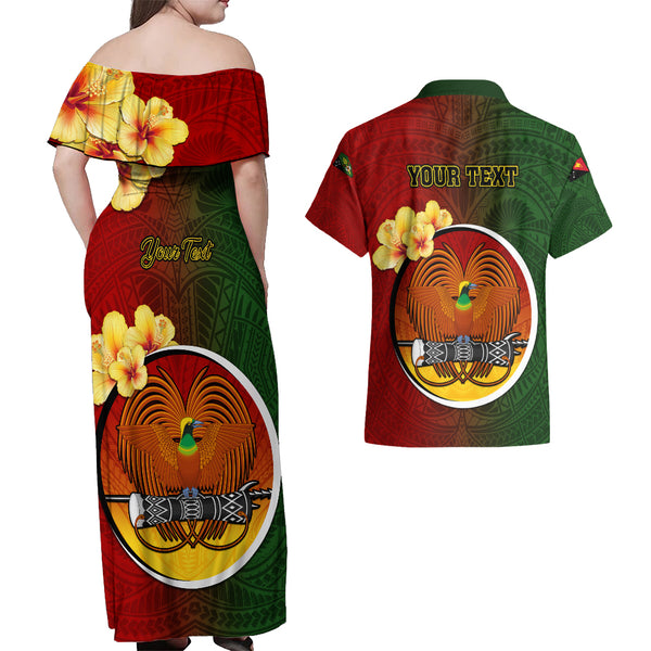 Papua New Guinea Chimbu Province Tank Maxi Dress Mix Coat Of Arms Polynesian Pattern LT05