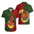 Personalized Papua New Guinea Chimbu Province Hawaiian Shirt Mix Coat Of Arms Polynesian Pattern LT05 - Polynesian Pride