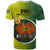 Papua New Guinea Oro Province T Shirt Mix Coat Of Arms Polynesian Pattern LT05 - Polynesian Pride