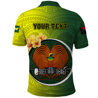 Personalized Papua New Guinea Oro Province Polo Shirt Mix Coat Of Arms Polynesian Pattern LT05 - Polynesian Pride