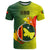 Personalized Papua New Guinea Oro Province T Shirt Mix Coat Of Arms Polynesian Pattern LT05 Yellow - Polynesian Pride