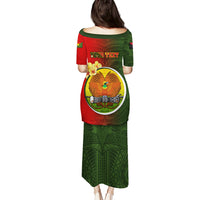 Personalized Papua New Guinea Eastern Highlands Province Puletasi Mix Coat Of Arms Polynesian Pattern LT05 - Polynesian Pride