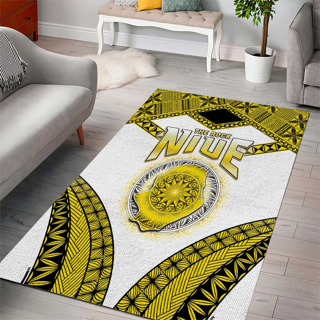 Niue The Rock Of Polynesia Area Rug Peniamina Gospel Day Yellow Version
