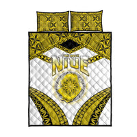 Niue The Rock Of Polynesia Quilt Bed Set Peniamina Gospel Day Yellow Version
