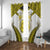 Niue The Rock Of Polynesia Window Curtain Peniamina Gospel Day Yellow Version