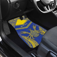 Niue The Rock Of Polynesia Car Mats Peniamina Gospel Day Blue Version