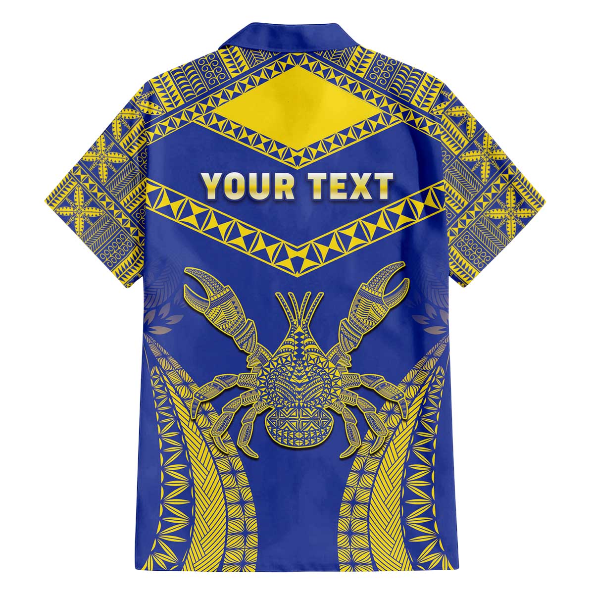 Personalised Niue The Rock Of Polynesia Family Matching Off The Shoulder Long Sleeve Dress and Hawaiian Shirt Peniamina Gospel Day Blue Version
