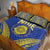 Niue The Rock Of Polynesia Quilt Bed Set Peniamina Gospel Day Blue Version