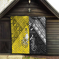 New Zealand Maori And Niue Hiapo Quilt Lizard And Coconut Crab Together