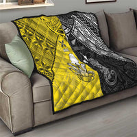 New Zealand Maori And Niue Hiapo Quilt Lizard And Coconut Crab Together