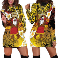 Papua New Guinea Retro Christmas Hoodie Dress Hamamas Krismas - Polynesian Pride