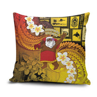Papua New Guinea Retro Christmas Pillow Cover Hamamas Krismas - Polynesian Pride