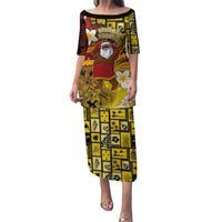 Papua New Guinea Retro Christmas Puletasi Hamamas Krismas - Polynesian Pride