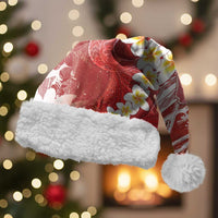 Tonga Christmas Santa Hat Kilisimasi Fiefia Retro Style Red - Polynesian Pride