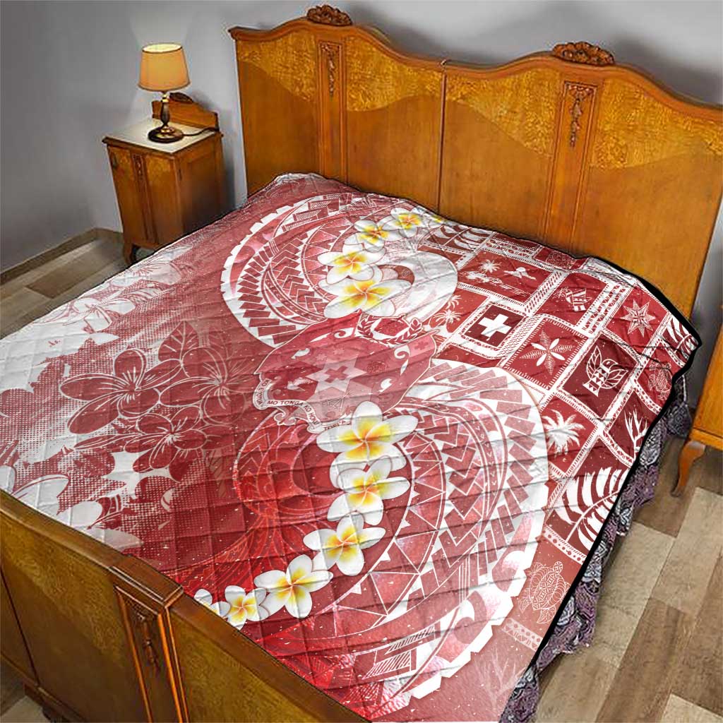 Tonga Christmas Quilt Kilisimasi Fiefia Retro Style Red - Polynesian Pride