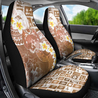 Tonga Christmas Car Seat Cover Kilisimasi Fiefia Retro Style Brown - Polynesian Pride