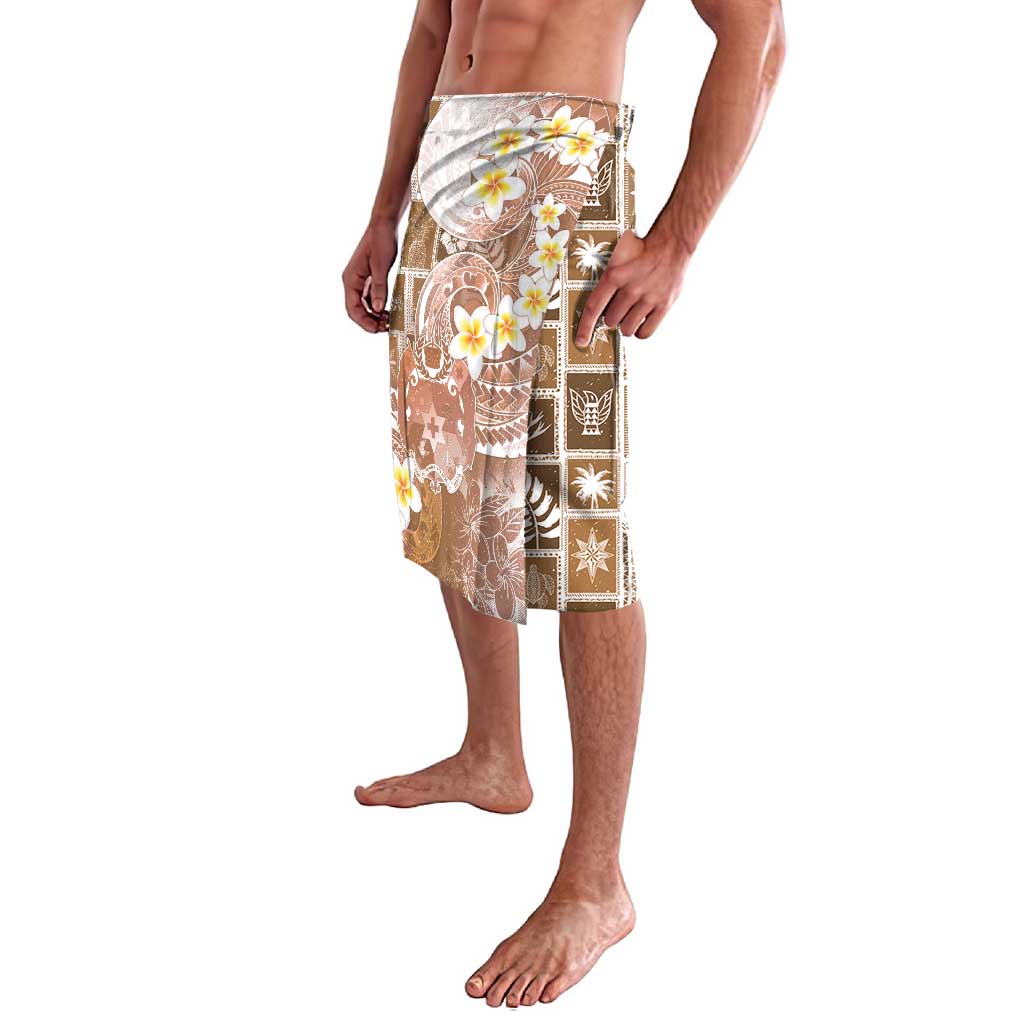 Tonga Christmas Lavalava Kilisimasi Fiefia Retro Style Brown - Polynesian Pride