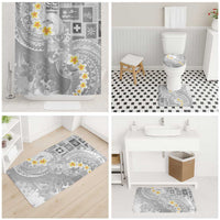 Tonga Christmas Bathroom Set Kilisimasi Fiefia Retro Style White - Polynesian Pride