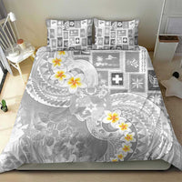 Tonga Christmas Bedding Set Kilisimasi Fiefia Retro Style White - Polynesian Pride