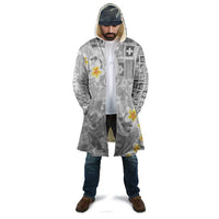 Tonga Christmas Cloak Kilisimasi Fiefia Retro Style White - Polynesian Pride