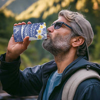 Federated States Of Micronesia Christmas 4 in 1 Can Cooler Tumbler Retro Style Bright Version - Polynesian Pride