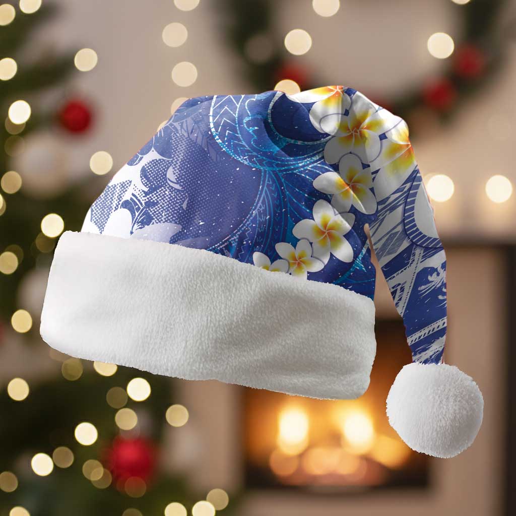 Federated States Of Micronesia Christmas Santa Hat Retro Style Bright Version - Polynesian Pride