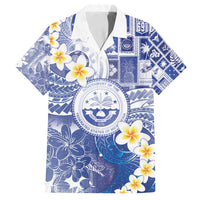 Federated States Of Micronesia Christmas Family Matching Tank Maxi Dress and Hawaiian Shirt Retro Style Bright Version - Polynesian Pride