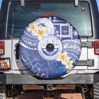 Federated States Of Micronesia Christmas Spare Tire Cover Retro Style Bright Version - Polynesian Pride