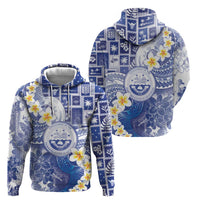 Federated States Of Micronesia Christmas Zip Hoodie Retro Style Bright Version - Polynesian Pride