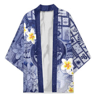 Federated States Of Micronesia Christmas Kimono Retro Style Dark Version - Polynesian Pride