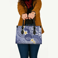 Federated States Of Micronesia Christmas Leather Bag Retro Style Dark Version - Polynesian Pride