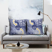 Federated States Of Micronesia Christmas Pillow Cover Retro Style Dark Version - Polynesian Pride