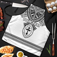 Personalised Melanesian Brotherhood Apron With Tribal Pattern - Polynesian Pride