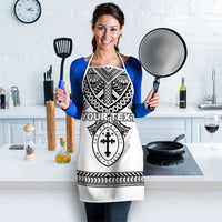 Personalised Melanesian Brotherhood Apron With Tribal Pattern - Polynesian Pride