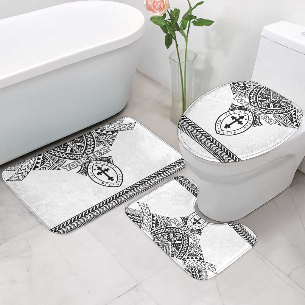 Personalised Melanesian Brotherhood Bathroom Set With Tribal Pattern - Polynesian Pride