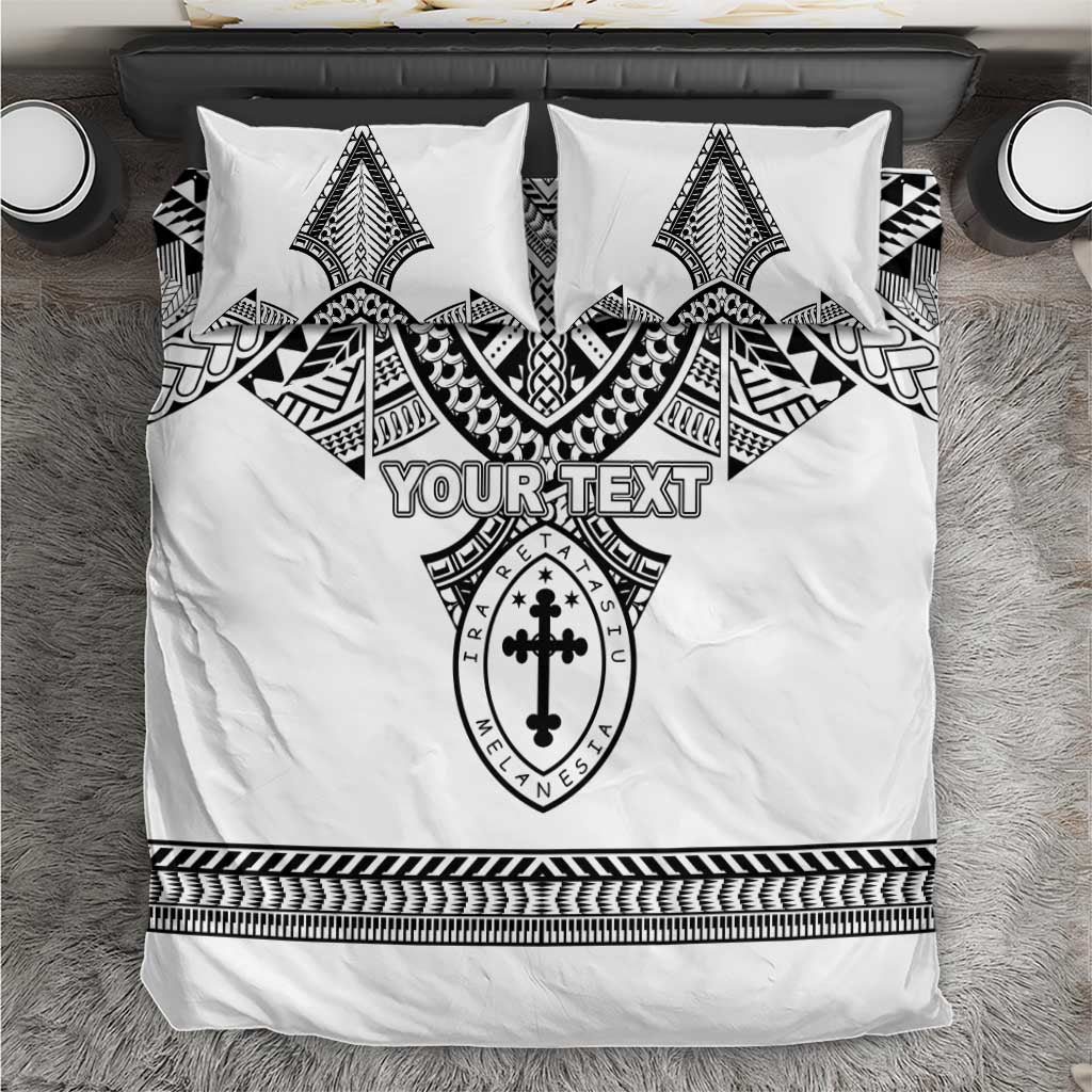 Personalised Melanesian Brotherhood Bedding Set With Tribal Pattern - Polynesian Pride